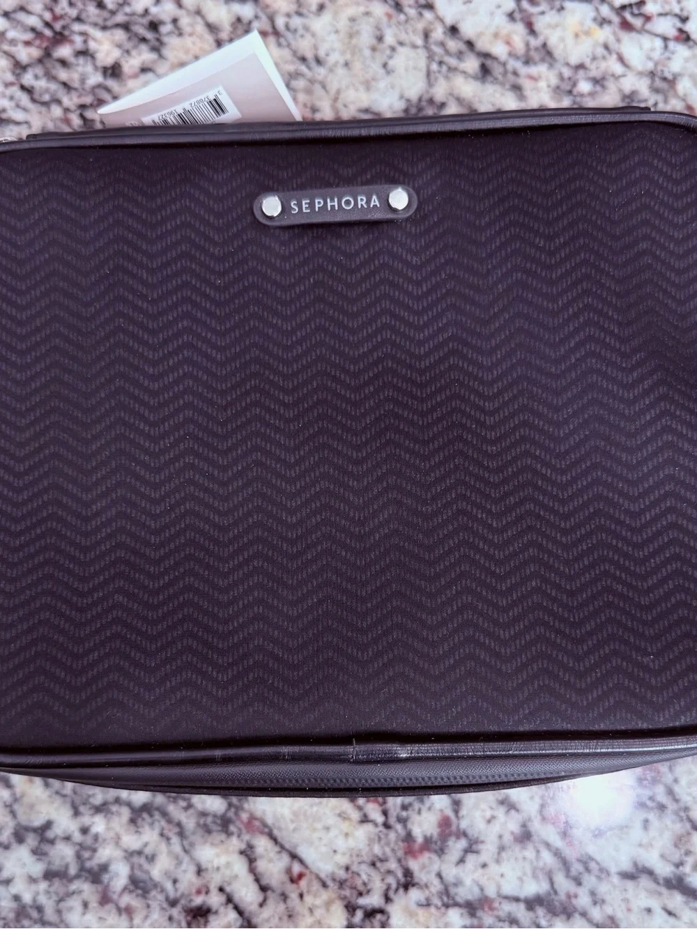 Sephora Black Makeup Toiletry Organizer New W/ Tags LIMITED EDITION DISCONTINUED